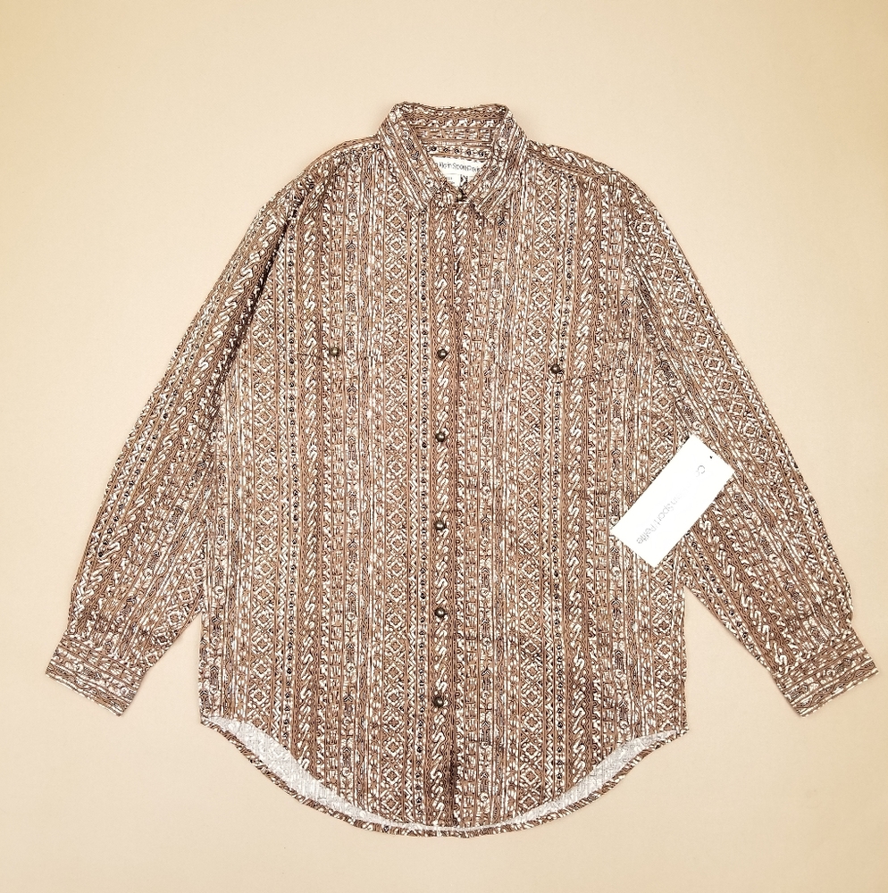 NWT VTG 90's Calvin Klein Sport Petite Native Afri